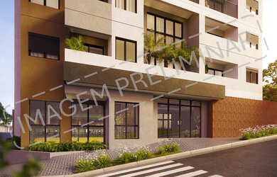 Imagem: O apartamento à venda possui 1 Dormitório, 1 Suíte, 2 Banheiros