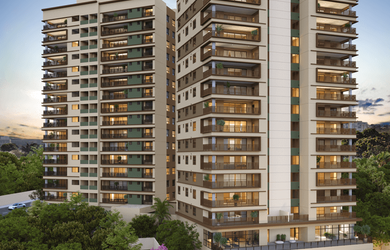 Imagem: O apartamento possui 4 Dormitórios, 2 Suítes, 5 Banheiros