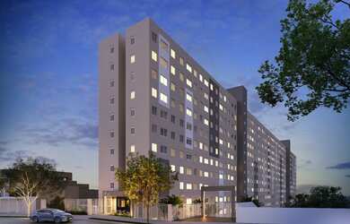 Imagem: O apartamento possui 2 Dormitórios, 1 Banheiro, 32m² de Área