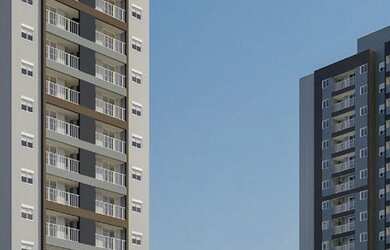 Imagem: O apartamento possui 2 Dormitórios, 1 Suíte, 2 Banheiros