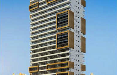 Imagem: O apartamento possui 2 Dormitórios, 1 Banheiro, 1 Vaga na garagem