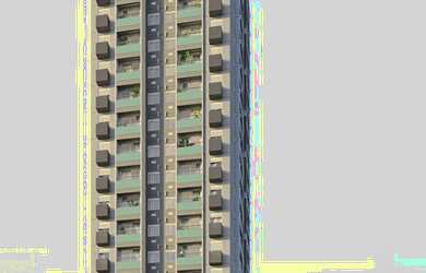 Imagem: O apartamento possui 2 Dormitórios, 1 Suíte, 2 Banheiros