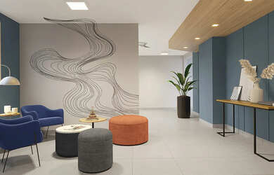 Imagem 3: Pátio Central Galeria - Fase 1 - Pátio Central Galeria - Fase 1