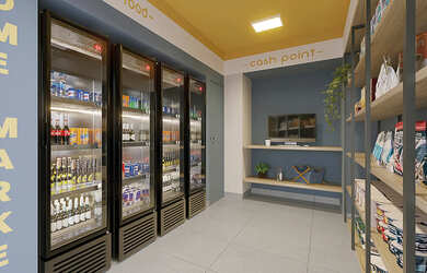 Imagem 13: Pátio Central Galeria - Fase 1 - Pátio Central Galeria - Fase 1