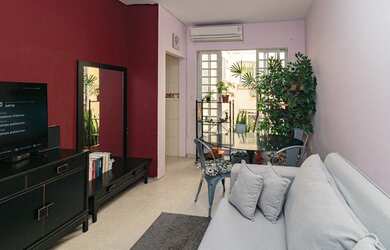 Imagem: O apartamento possui 1 Dormitório, 2 Banheiros, 46m² de Área