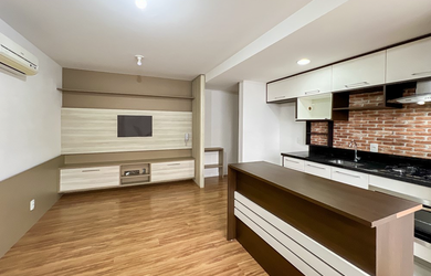 Imagem: O apartamento possui 2 Dormitórios, 1 Banheiro e está localizado