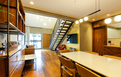 Imagem: O apartamento na cobertura possui 3 Dormitórios, 1 Suíte