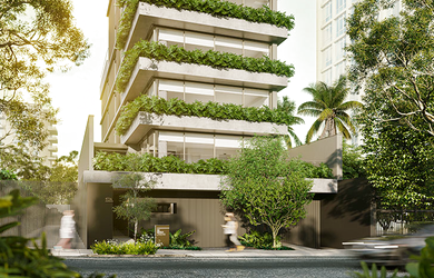 Imagem: O apartamento possui 4 Dormitórios, 4 Suítes, 6 Banheiros