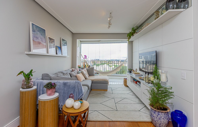 Imagem: O apartamento possui 3 Dormitórios, 1 Suíte, 2 Banheiros