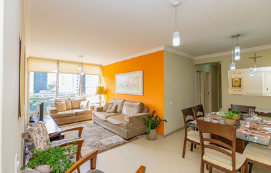 Imagem: O apartamento possui 3 Dormitórios, 1 Suíte, 3 Banheiros