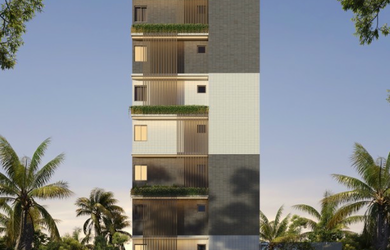 Imagem: O apartamento possui 2 Dormitórios, 1 Suíte, 2 Banheiros