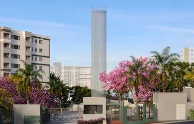 Imagem: O apartamento possui 2 Dormitórios, 1 Banheiro e 35m² de Área