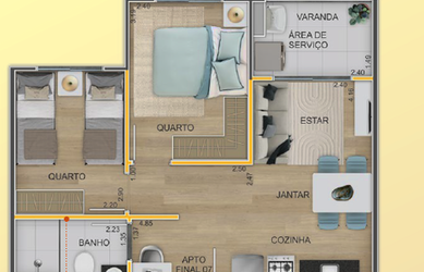 Imagem 16: APARTAMENTO RESIDENCIAL em São Paulo - SP, Colônia Zona Leste