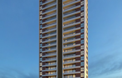 Imagem: O apartamento possui 4 Dormitórios, 2 Suítes, 5 Banheiros