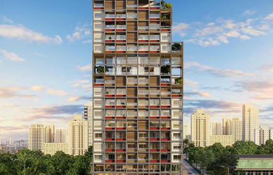 Imagem: O apartamento possui 2 Dormitórios, 2 Suítes, 3 Banheiros