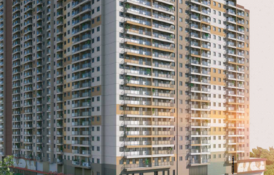 Imagem: O apartamento possui 2 Dormitórios, 1 Suíte, 2 Banheiros