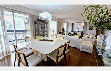 Imagem: O apartamento possui 4 Dormitórios, 4 Suítes, 6 Banheiros