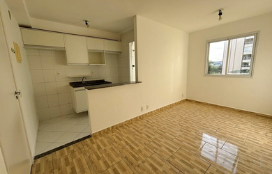 Imagem: O apartamento e possui 2 Dormitórios, Suítes, 1 Banheiro