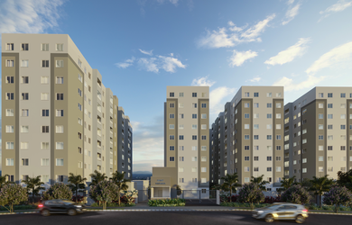 Imagem: O apartamento possui 2 Dormitórios, 1 Banheiro, 32m² de Área