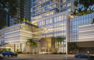 Imagem: O apartamento na cobertura possui 5 Dormitórios, 5 Suítes