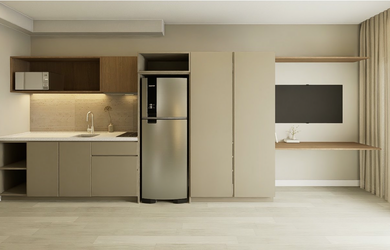 Imagem 7: Apartamento à venda em São Paulo, Moema, com 1 quarto, 37,67m²