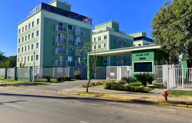 Imagem: O apartamento possui 3 Dormitórios, 2 Banheiros, 1 Vaga na