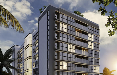 Imagem: O apartamento possui 2 Dormitórios, 2 Suítes, 2 Banheiros