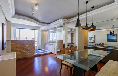 Imagem: O apartamento possui 3 Dormitórios, 1 Suíte, 2 Banheiros