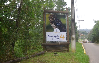 Imagem 2: na Rodovia Tapir Rocha. 