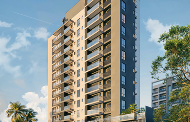 Imagem: O apartamento possui 2 Dormitórios, 2 Suítes, 3 Banheiros