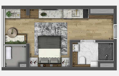 Imagem 14: APARTAMENTO RESIDENCIAL em São Paulo - SP, Vila Prudente