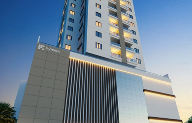 Imagem: O apartamento possui 2 Dormitórios, 1 Suíte, 2 Banheiros