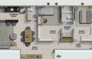 Imagem 9: APARTAMENTO RESIDENCIAL em Rio de Janeiro - RJ, Recreio dos Bandeirantes