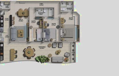 Imagem 10: APARTAMENTO RESIDENCIAL em Rio de Janeiro - RJ, Recreio dos Bandeirantes