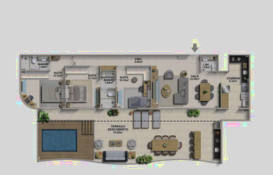 Imagem 14: APARTAMENTO RESIDENCIAL em Rio de Janeiro - RJ, Recreio dos Bandeirantes