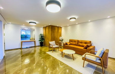 Imagem: O apartamento possui 3 Dormitórios, 1 Suíte, 3 Banheiros