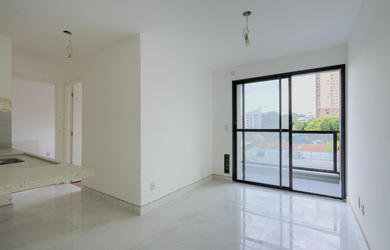 Imagem: O apartamento possui 2 Dormitórios, 1 Banheiro e 37m² de Área