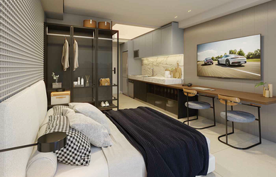 Imagem 11: Blue Marine Home Resort. 80m² de Área, 1 Vaga na garageme3 Dormitórios