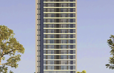 Imagem: O apartamento possui 2 Dormitórios, 2 Suítes, 3 Banheiros