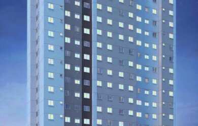 Imagem: O apartamento possui 2 Dormitórios, 1 Banheiro, 1 Vaga na garagem