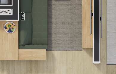 Imagem 16: 1 dormitório, 1 suítes, 1 banheiros, 44M² de Área Construída