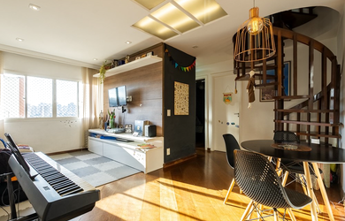 Imagem: O apartamento possui 3 Dormitórios, 1 Suíte, 2 Banheiros