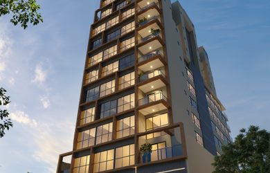 Imagem: O apartamento possui 1 Dormitório, 1 Banheiro, 23m² de Área