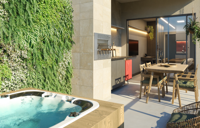 Imagem 9: Apartamento Garden à venda em Vila Velha, Praia de Itaparica, com 1 quarto,...