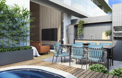 Imagem 6: Apartamento Garden à venda em Vila Velha, Praia de Itaparica, com 1 quarto, 49,92m²