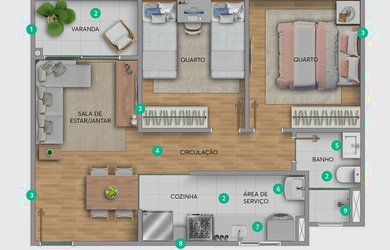 Imagem 15: APARTAMENTO RESIDENCIAL em Rio de Janeiro - RJ, Campo Grande