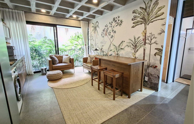 Imagem: O apartamento possui 1 Dormitório, 1 Banheiro e 47m² de Área