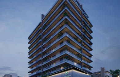 Imagem: O apartamento possui 3 Dormitórios, 3 Suítes, 4 Banheiros