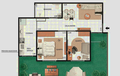 Imagem 16: APARTAMENTO RESIDENCIAL em Rio de Janeiro - RJ, Campo Grande