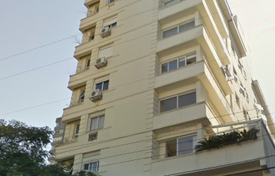 Imagem: O apartamento possui 1 Dormitório, 1 Suíte, 2 Banheiros, 1